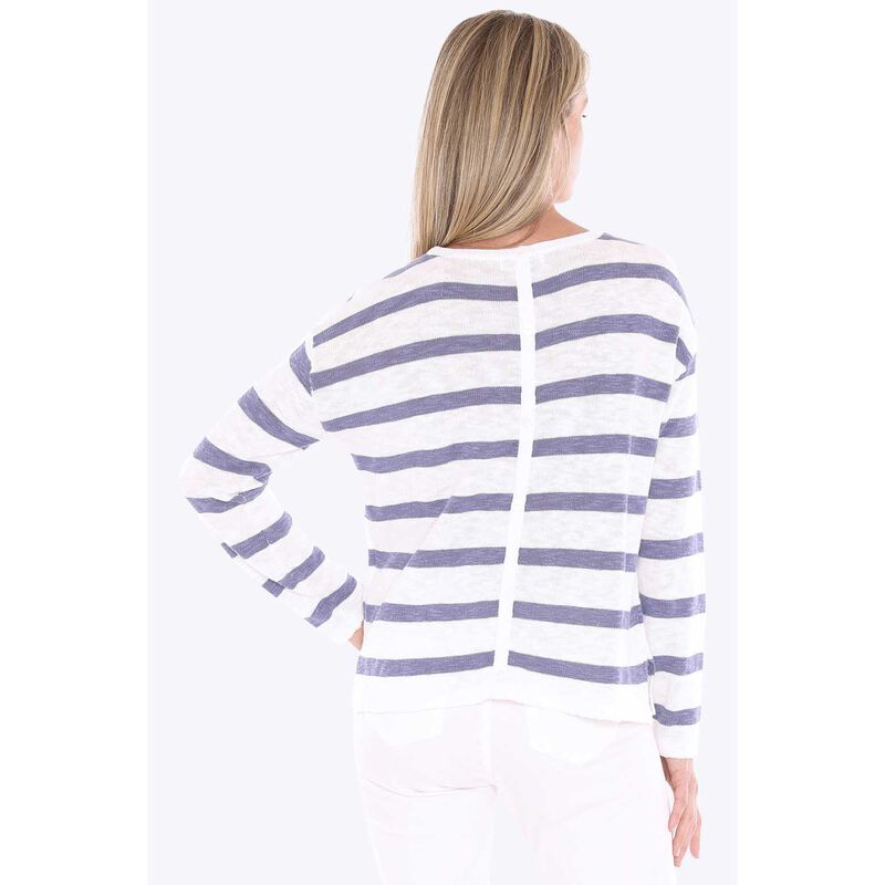 Jump Stripe Slub Pullover image number 1